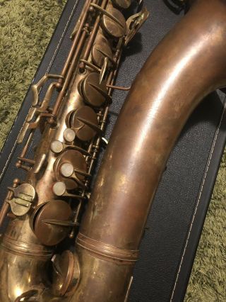 1940/1941 Vintage CG Conn 10M Naked Lady Tenor Saxophone 3