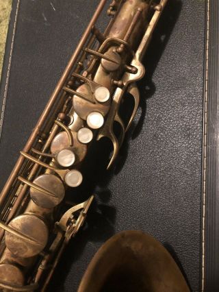 1940/1941 Vintage CG Conn 10M Naked Lady Tenor Saxophone 4