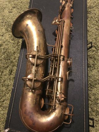 1940/1941 Vintage CG Conn 10M Naked Lady Tenor Saxophone 6