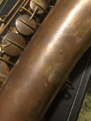1940/1941 Vintage CG Conn 10M Naked Lady Tenor Saxophone 9