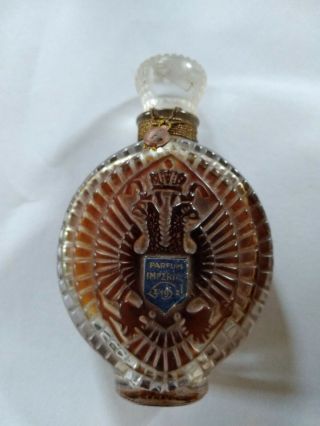 Rare R.  Lalique 1924 Lengyel Imperial Perfume Bottle