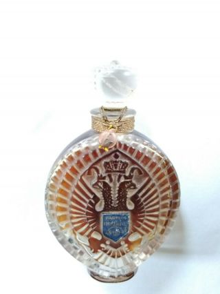 Rare R.  Lalique 1924 Lengyel Imperial Perfume Bottle 3