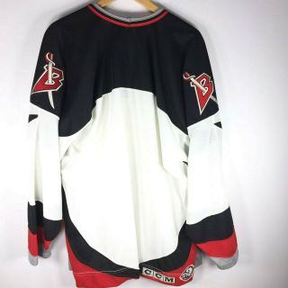 RARE NHL Vintage 1990s Buffalo Sabres Mens XXL 2XL CCM Hockey Jersey Canada Made 4