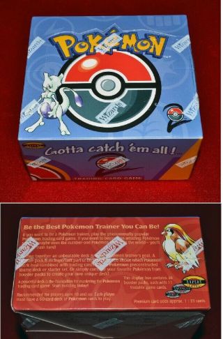 Best POKEMON Base 2 Booster BOX Factory 36x NEAR Rare Trading CARDS 5