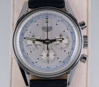 Tag Heuer Carrera Cs 3110 Chronograph Watch 1964 Re - Edition Reissue