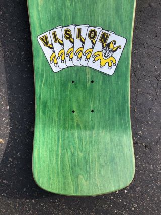 Very Rare Vintage 1989 Vision JOKER Skateboard Deck DC Comics NOS 11