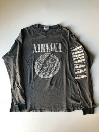 Vintage 1992 Nirvana Vestibule Long Sleeve T - Shirt