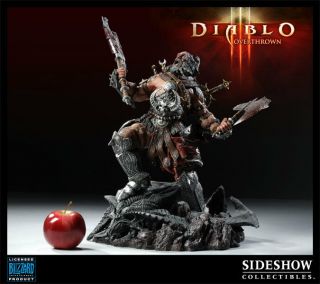 Barbarian Diablo Overthrown Sideshow Statue Limited Edition (very Rare)
