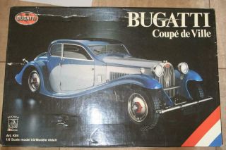 Rare Pocher Bugatti 1932 Coupe De Ville K84 Kit Unstarted & 100 Complete