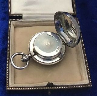 Quality Antique Solid Silver Sovereign Case Birmingham 1903