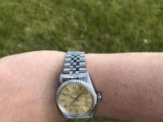 Vintage Rolex Datejust 16000 Stainless Steel 1981 Cal.  3035 4