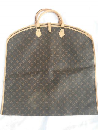 Vintage Louis Vuitton Garment Bag 23 X 46 For Repair