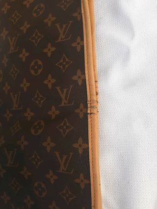Vintage Louis Vuitton Garment Bag 23 x 46 For Repair 4