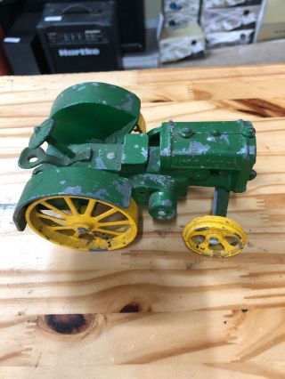 Antique John Deere Die Cast Tractor Model 3