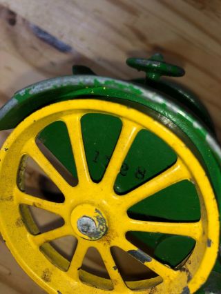 Antique John Deere Die Cast Tractor Model 6