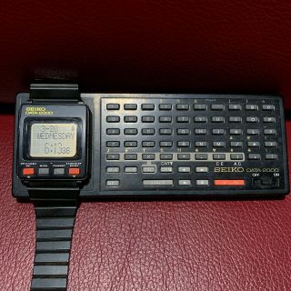 Seiko Data - 2000 Smart Watch With Keyboard Uk01 - 0030 /,  Fresh Batteries