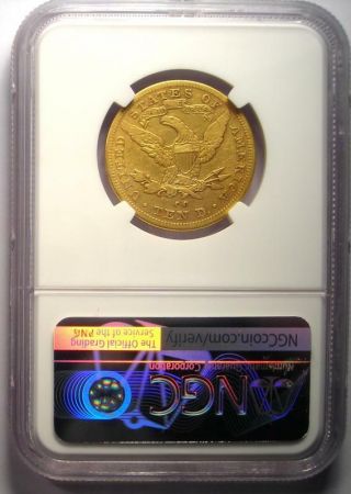 1893 - CC Liberty Gold Eagle $10 Carson City Coin - NGC VF Details - Rare 3