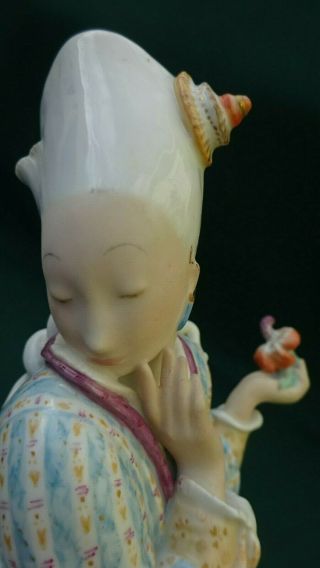 V Rare Royal Copenhagen Figurine - Exotic ' Moongirl ' Gerhard Henning 2413 c1909 9