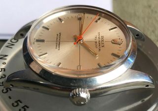 Rare Vintage Rolex TRUBEAT 6556 with DEAD SECONDS Movement Intact circa 1956 6