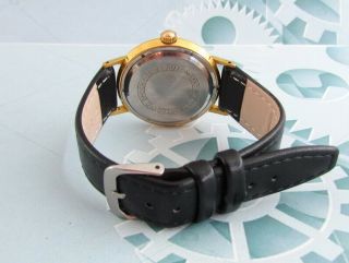 POLJOT De Luxe Automatic USSR Gold Plated Vintage mechanical Wristwatch 6