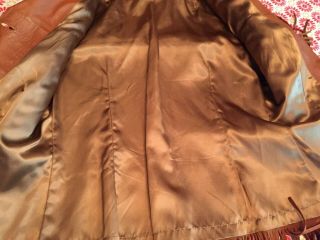Chris Line Vintage 1950 ' s Deer Skin Leather Western Jacket Fringed Beaded 7