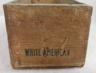 Land O ' Lakes Vintage 5lb Cheese Box Crate Minneapolis MI Label Worn Good Shape 3