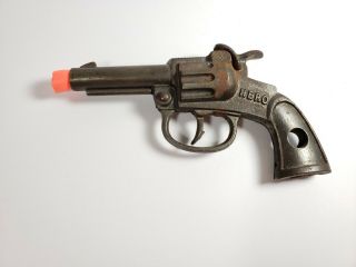 Vintage 1935 J E Stevens Hero Cast Iron Toy Cap Gun