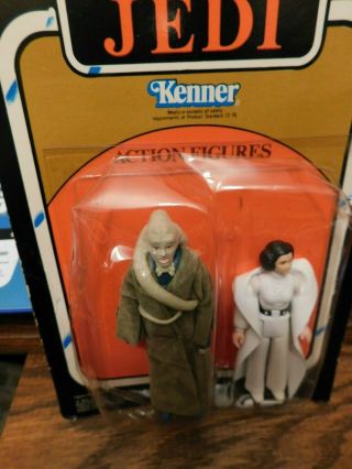 1983 Bib Fortuna Princess Leia White Star Wars Return of the Jedi - Vintage 2 - Pack 4