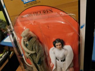1983 Bib Fortuna Princess Leia White Star Wars Return of the Jedi - Vintage 2 - Pack 5
