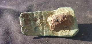 Roman Military Very Rare Area Find Buckle Plate.  A Must L31q