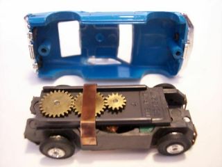 1 Vintage 1960s Aurora Thunderjet 1415 Ford Mustang Mach I One T - Jet HO Slot Car 9