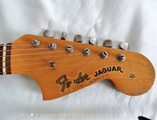 Vintage 1965 Fender Jaguar Electric Guitar,  All,  Hard Case 9