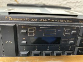 Vintage Nakamichi TD - 1200II Cassette Deck 3