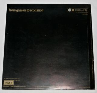 - GENESIS - GENESIS TO REVELATION - MONO - DECCA - VERY 1ST PRESSING - MEGA RARE - 3