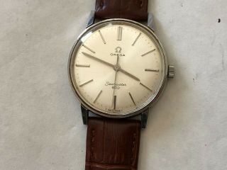 Vintage Omega Seamaster 600 Hand - Winding Mens Watch 34 Mm Swiss Made