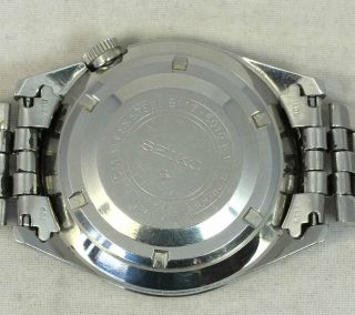 Vintage Seiko World Time Automatic GMT Men ' s Watch 6117 - 6010 5