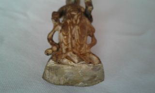 Small Antique Chinese Gilt Bronze Buddha Figure 6