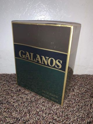 Galanos Perfume 4oz.  120ml Eau De Toilette Box Vintage