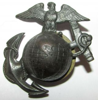 Ww1 Hat Badge United States Marine Corps Military Badge Pin Insignia