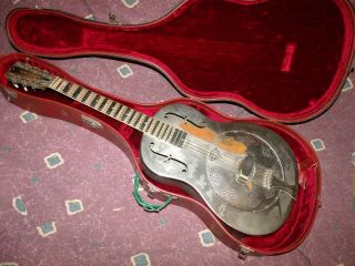 Vintage 1932 National Style O Round - Neck Resonator Guitar