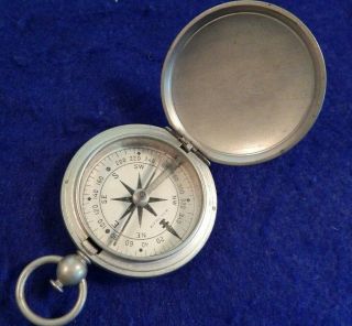 Wwii / Ww2 U.  S.  Army Air Forces,  Watch Type Compass,  Waltham,  Cond.