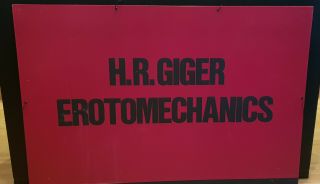 H.  R.  Giger Erotomechanics - Complete Portfolio Rare On - Hand Signed