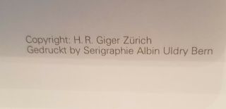H.  R.  Giger Erotomechanics - Complete Portfolio rare on - Hand signed 7