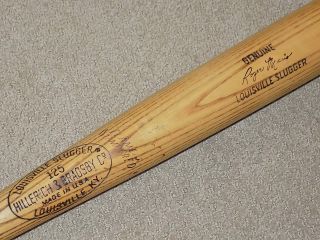 Roger Maris H&b Vintage Baseball Bat York Yankees Cardinals