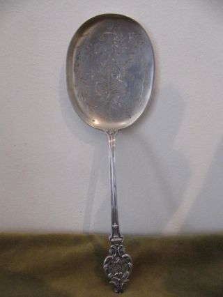 Magnificent 1900 French Sterling Silver Ice Cream Server Louis Xvi St