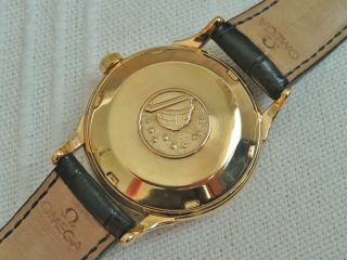 Vintage Omega ' no name ' Constellation bumper automatic watch,  18k solid gold,  runs 10