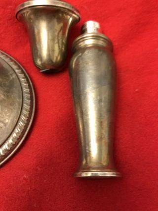 Pair Towle Sterling Silver Candelabras 745 Repair or Scrap Vintage 8