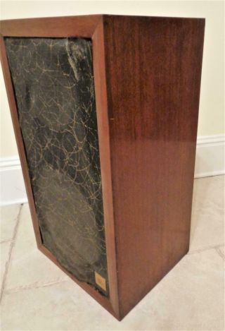 Vintage Acoustic Research AR - 1 speaker,  SN 0071 9