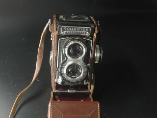 Rolliflex Twin Lens Reflex Camera Vintage / Antique - W/ Accessories
