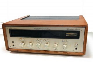 Vintage 1970s Marantz 2230 Am/fm Stereo Receiver In Wood Cabinet